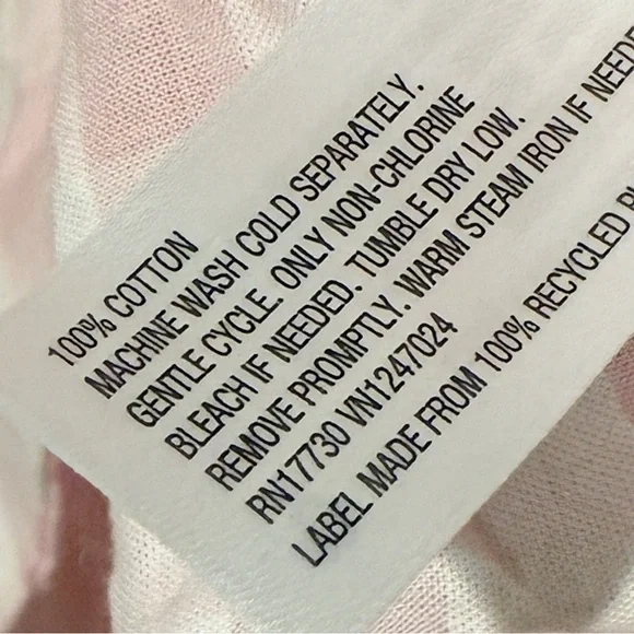 Lisa Marie Fernandez x Target Pink Gingham Dress‎ Button Front Tie Waist Size XL - Picture 5 of 6